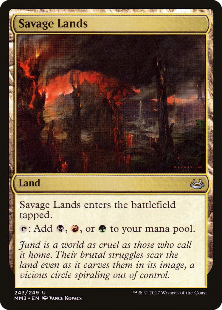 Savage Lands [Modern Masters 2017] Foil