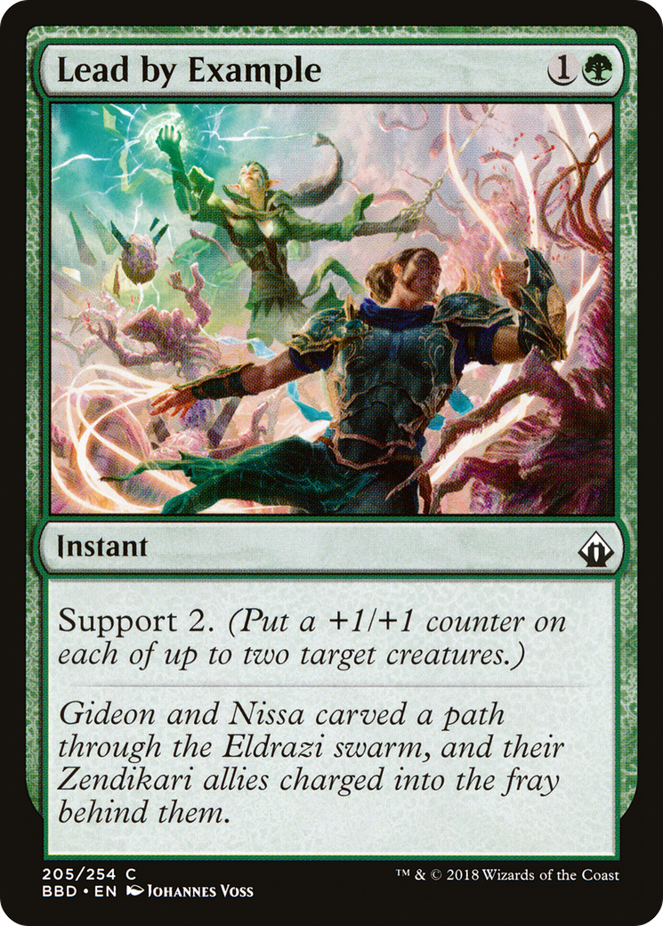 Lead by Example [Battlebond] Foil
