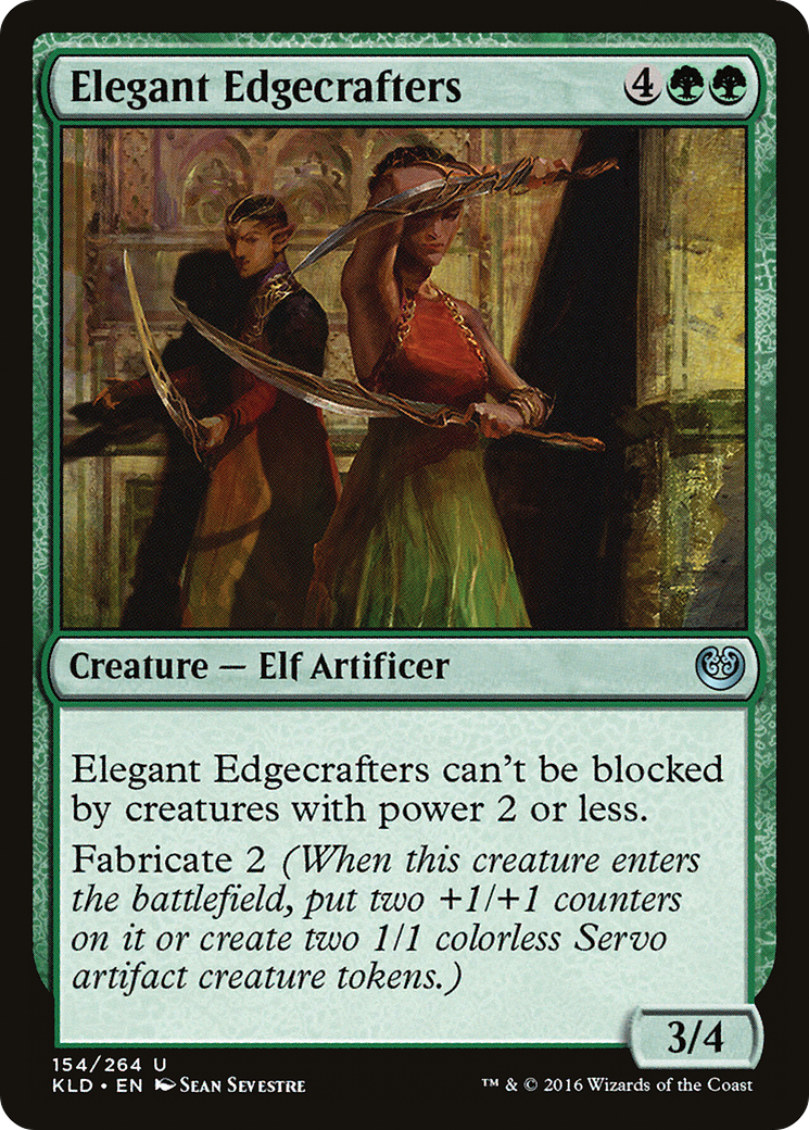 Elegant Edgecrafters [Kaladesh] Foil