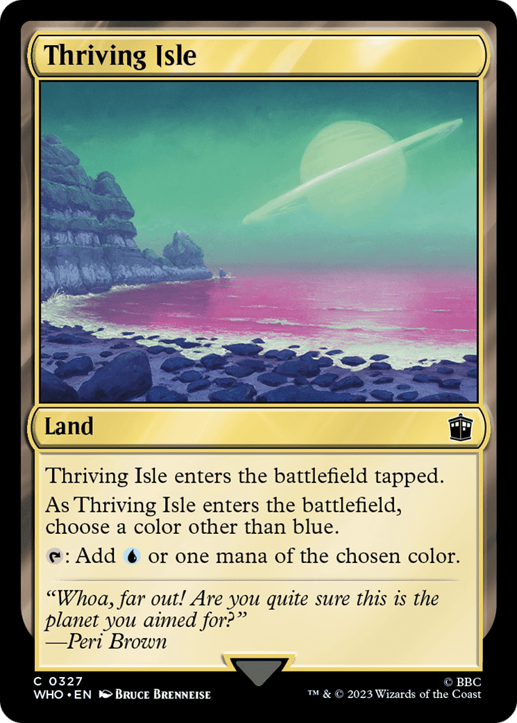 Thriving Isle [Doctor Who] Foil