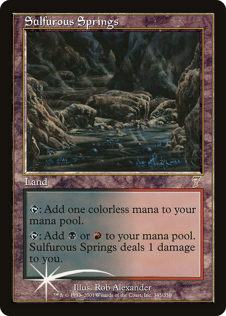 Sulfurous Springs [Seventh Edition] Foil