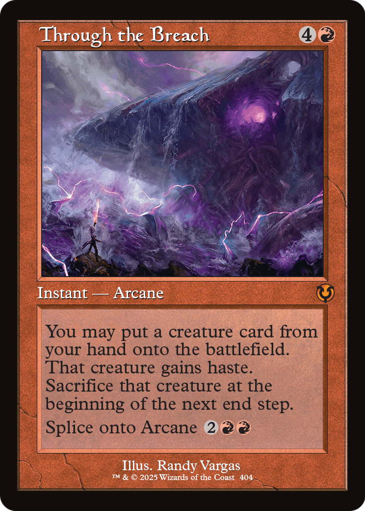 Through the Breach (Retro Frame) (-404) [Innistrad Remastered]