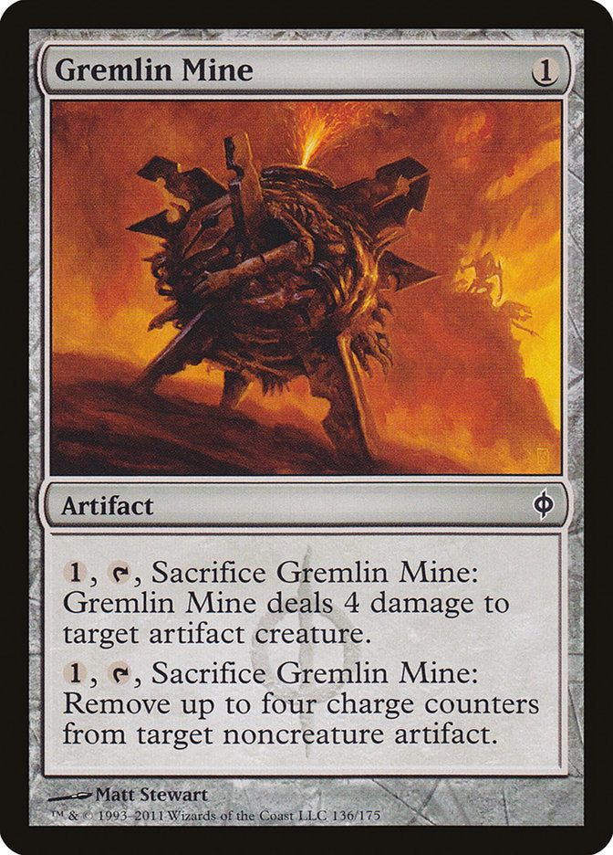Gremlin Mine 136/175 (New Phyrexia) 