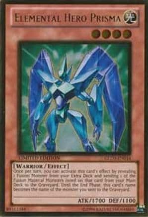 Elemental Hero Prisma [GLD3-EN014] Gold Rare