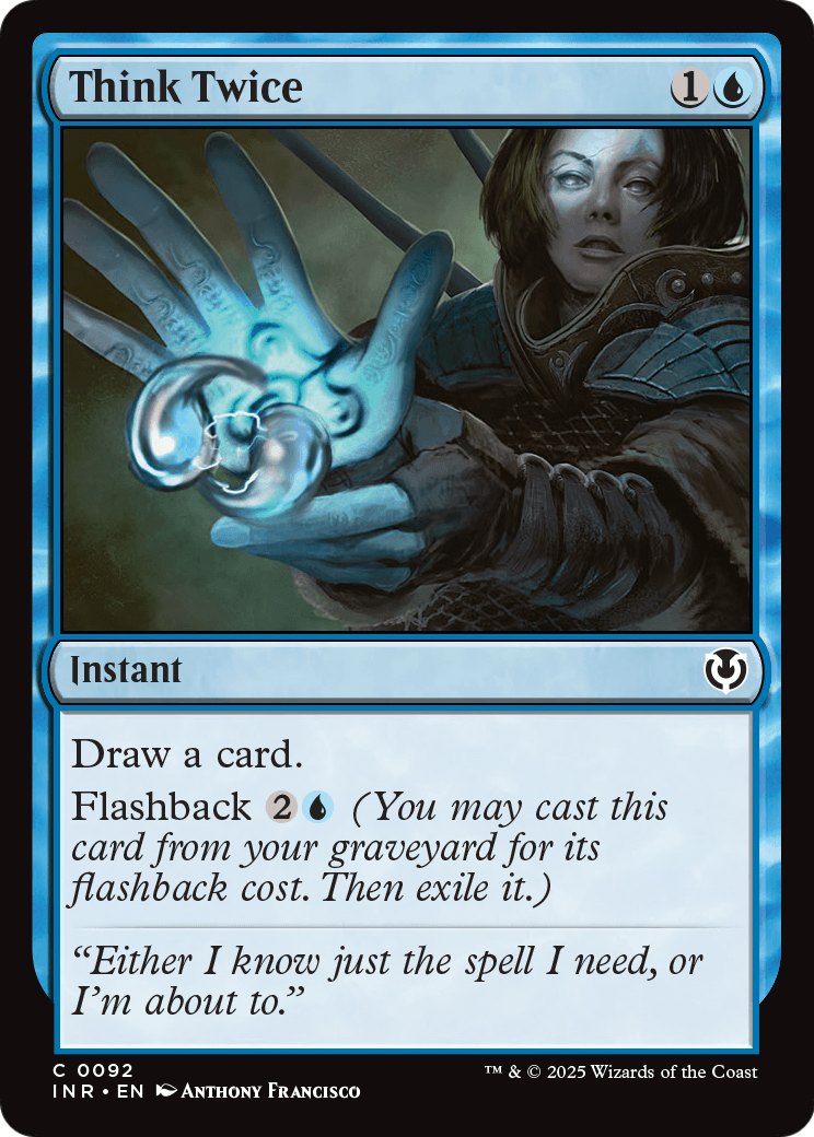 Think Twice (-092) [Innistrad Remastered]