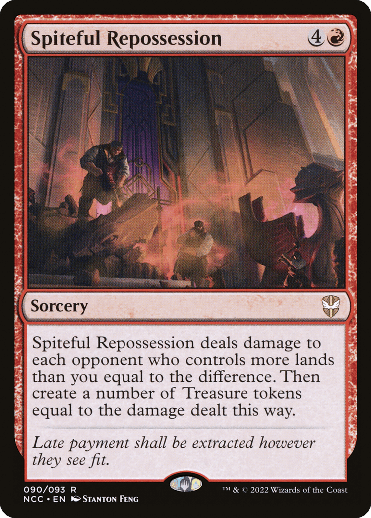 Spiteful Repossession [Streets of New Capenna Commander]