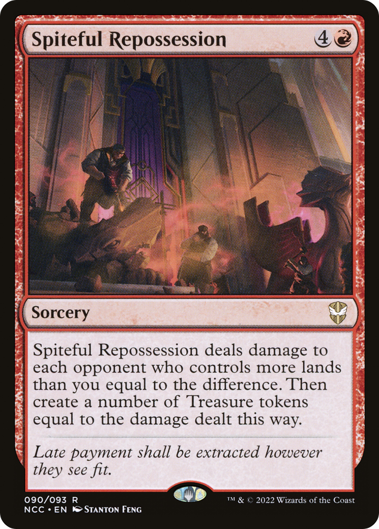 Spiteful Repossession [Streets of New Capenna Commander] Foil