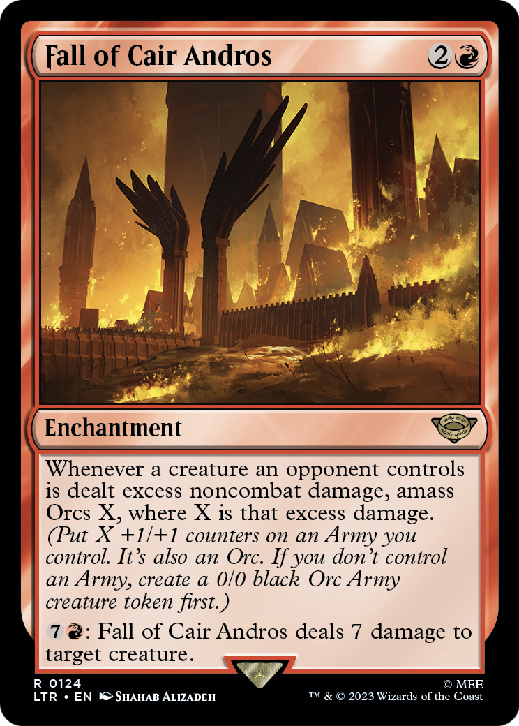 Fall of Cair Andros [The Lord of the Rings: Tales of Middle-Earth] Foil