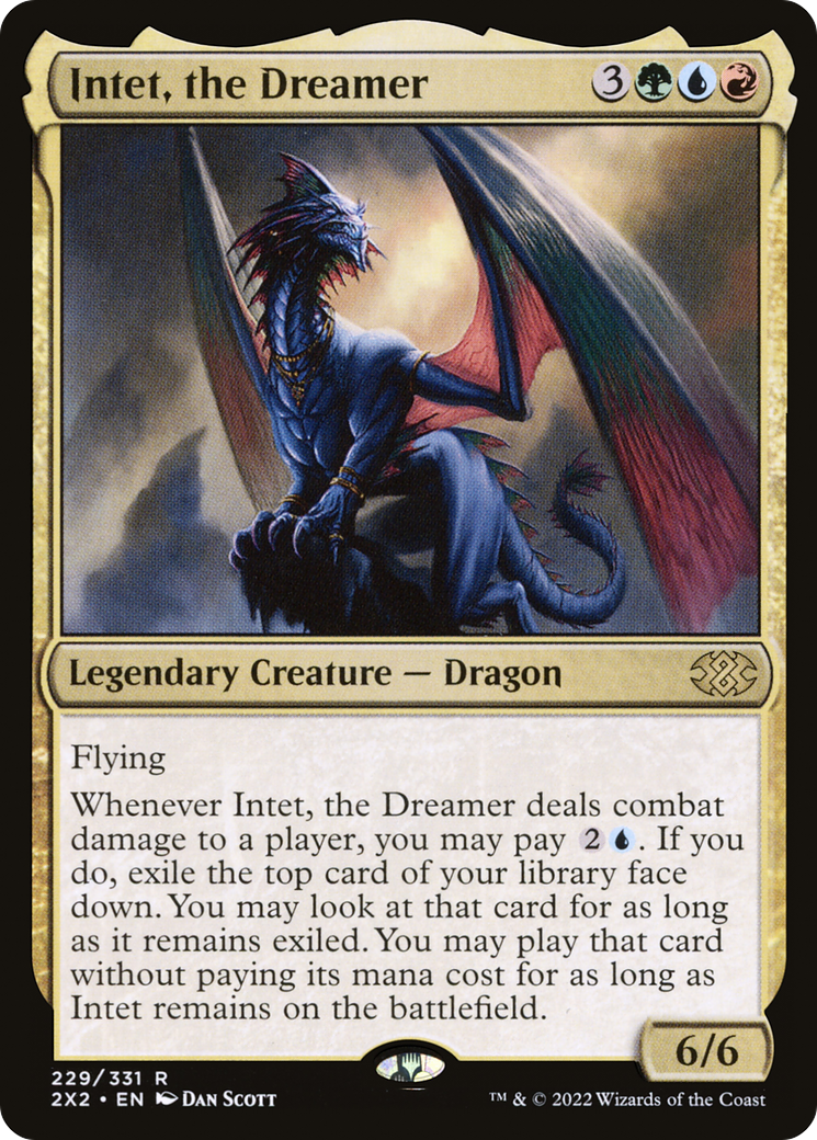 Intet, the Dreamer [Double Masters 2022] Foil