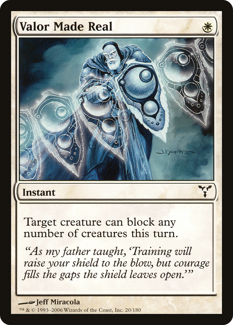 Valor Made Real [Dissension] Foil
