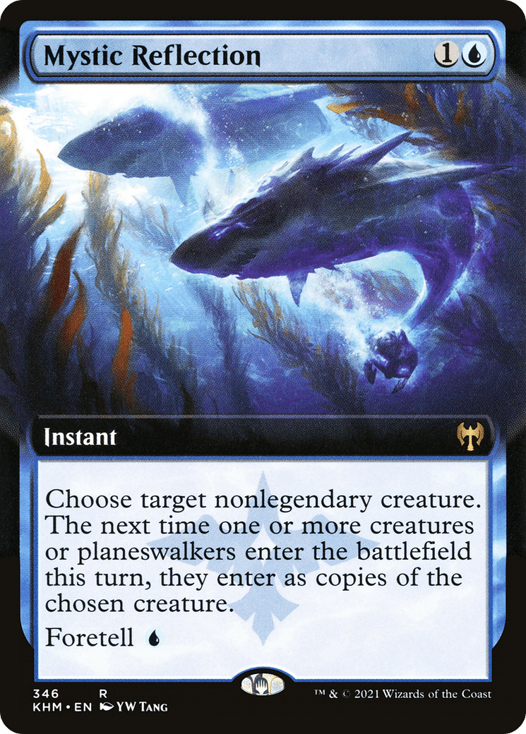 Mystic Reflection (Extended Art) [Kaldheim] Foil