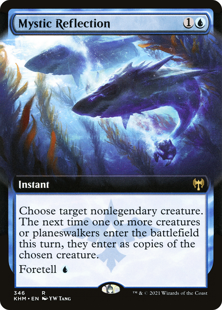 Mystic Reflection (Extended Art) [Kaldheim] Foil
