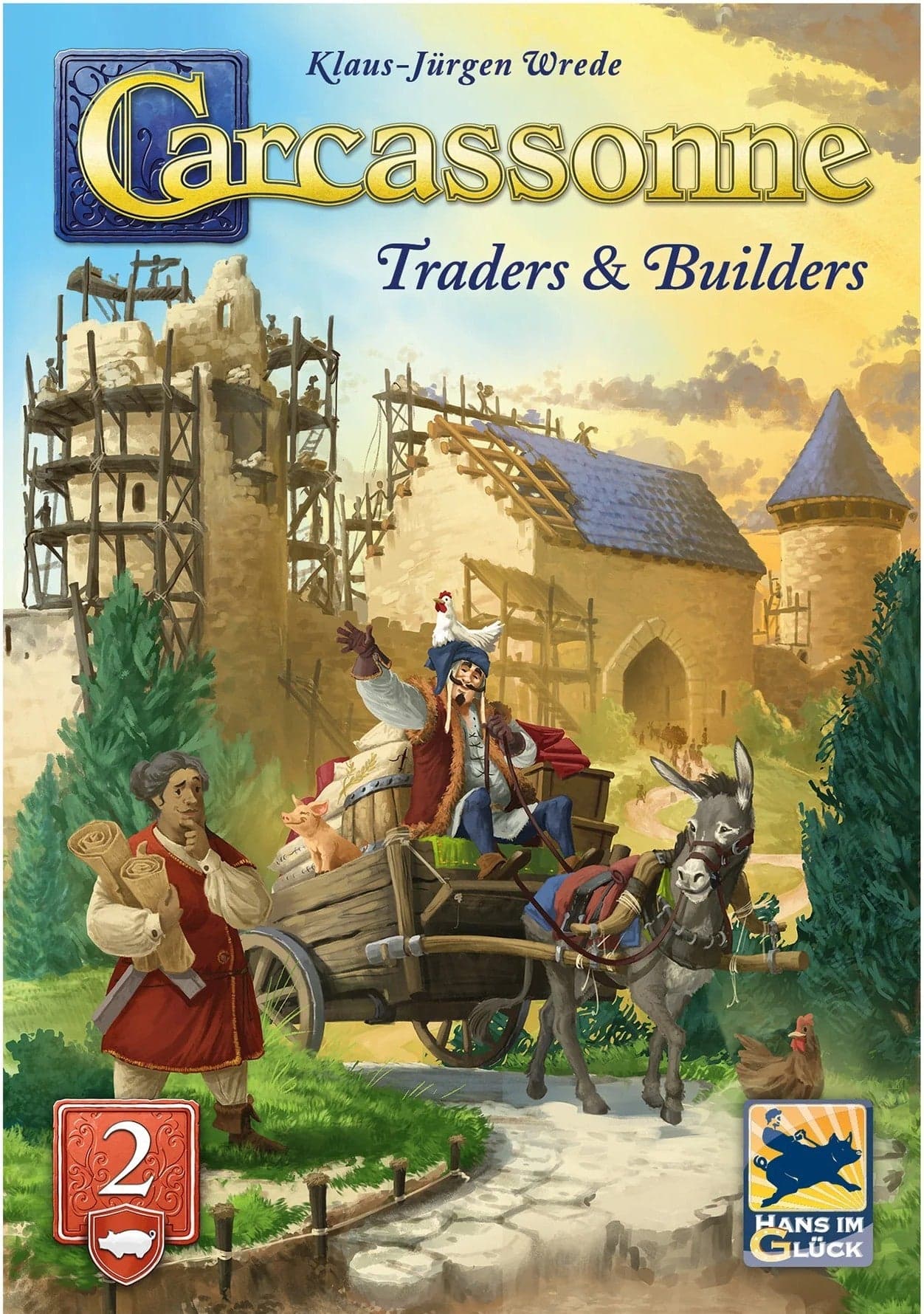 Carcassonne (2025 Redesign) | Traders & Builders Expansion (#2)