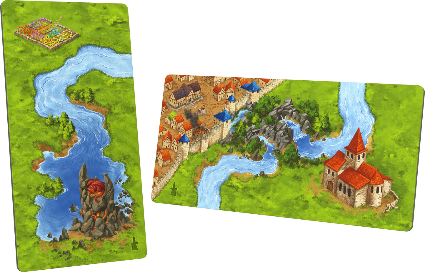 Carcassonne (2025 Redesign) | Dragon and Fairy Expansion (#3)