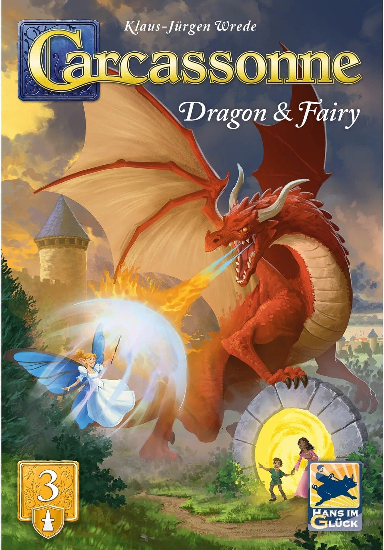 Carcassonne (2025 Redesign) | Dragon and Fairy Expansion (#3)