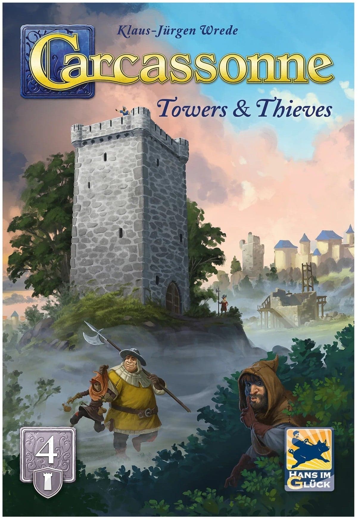 Carcassonne (2025 Redesign) | Towers and Thieves Expansion (#4)