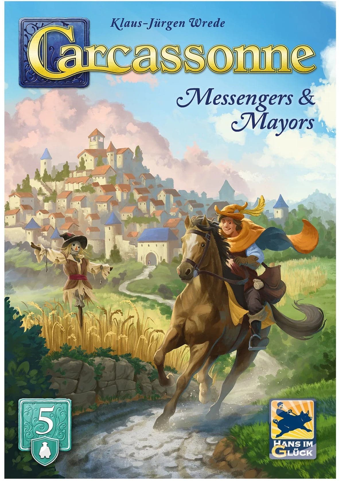 Carcassonne (2025 Redesign) | Messenger and Mayor Expansion (#5)