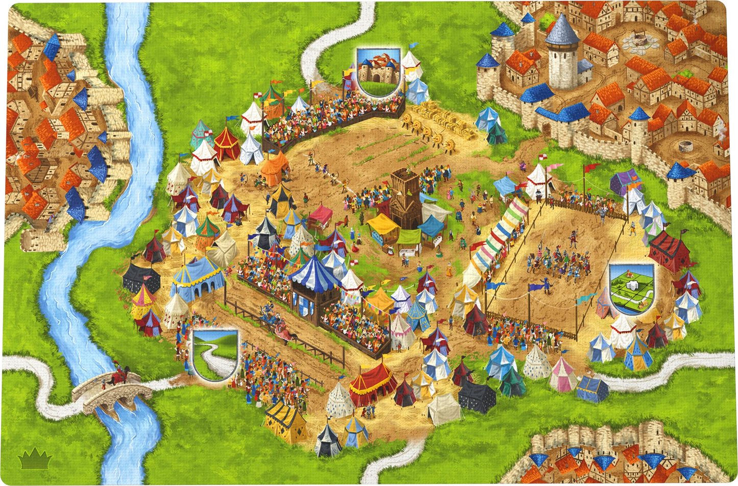 Carcassonne (2025 Redesign) | Jousts and Crests Expansion (#6)