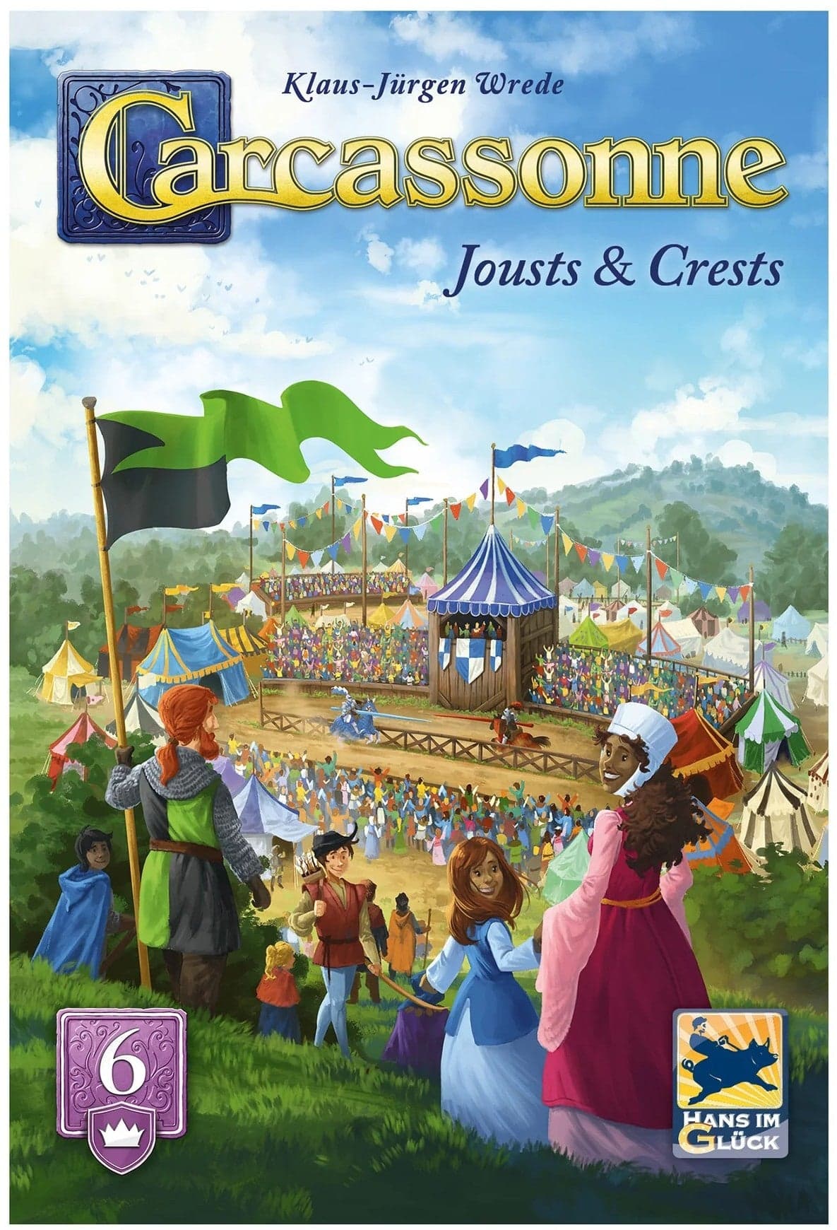 Carcassonne (2025 Redesign) | Jousts and Crests Expansion (#6)