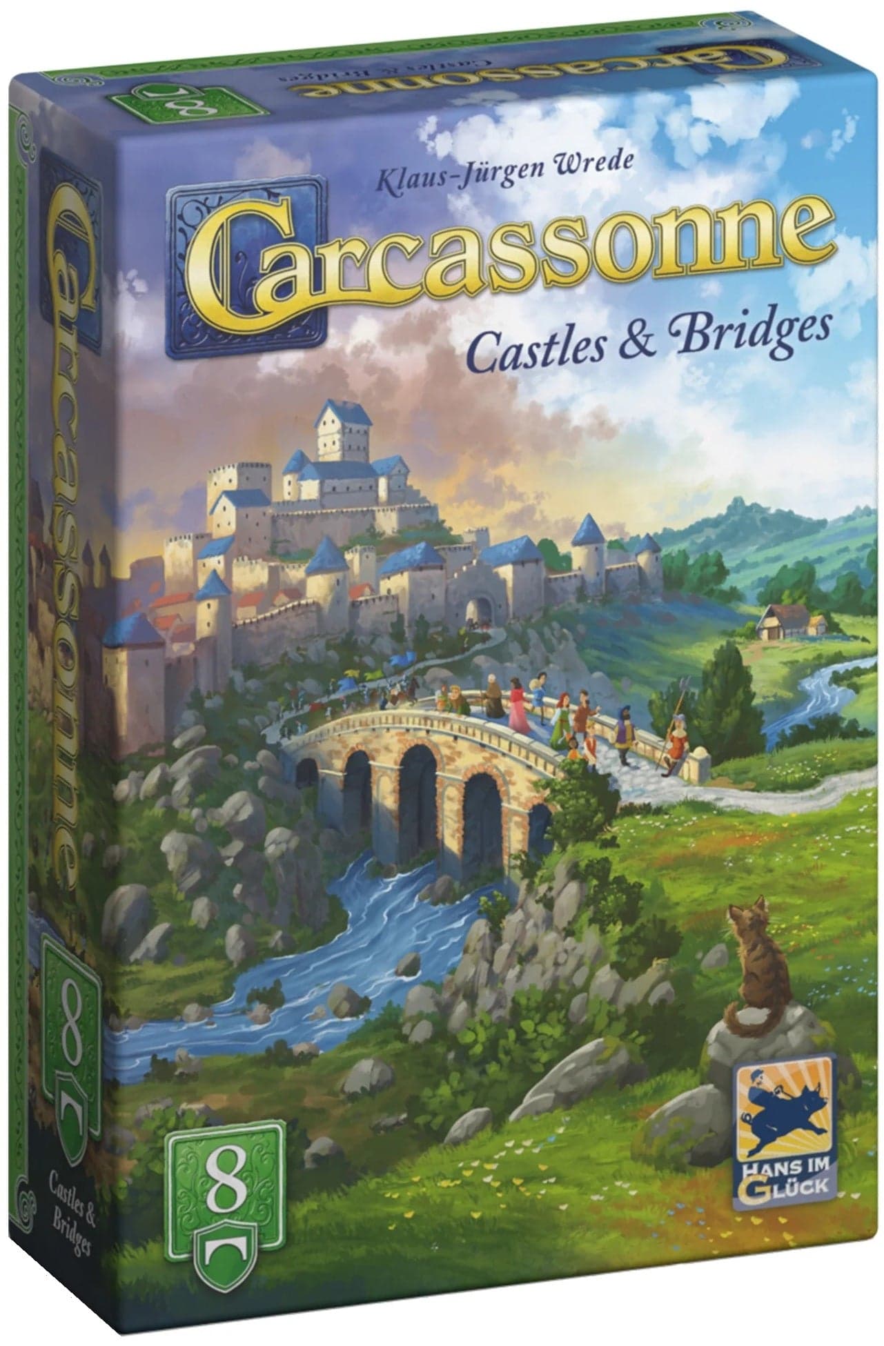 Carcassonne (2025 Redesign) | Castles and Bridges Expansion (#8)