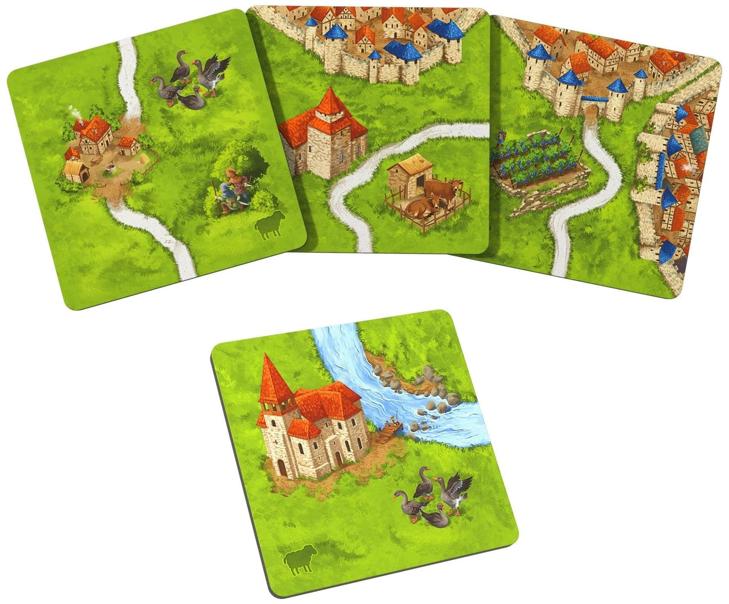 Carcassonne (2025 Redesign) | Sheep and Shepherds Expansion (#9)