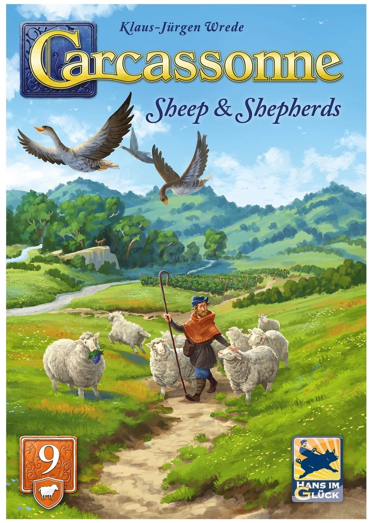 Carcassonne (2025 Redesign) | Sheep and Shepherds Expansion (#9)