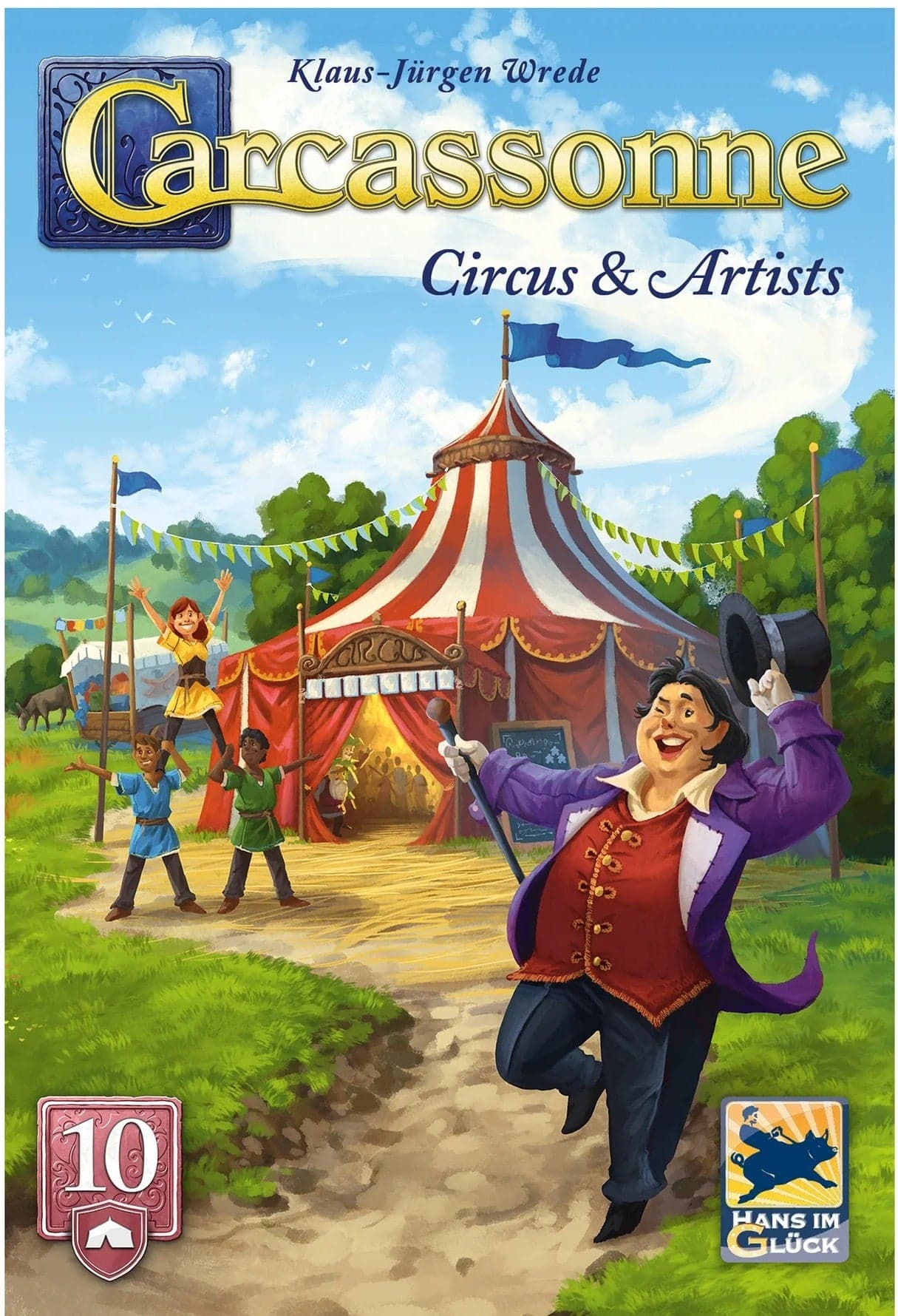 Carcassonne (2025 Redesign) | Circus and Artist Expansion (#10)