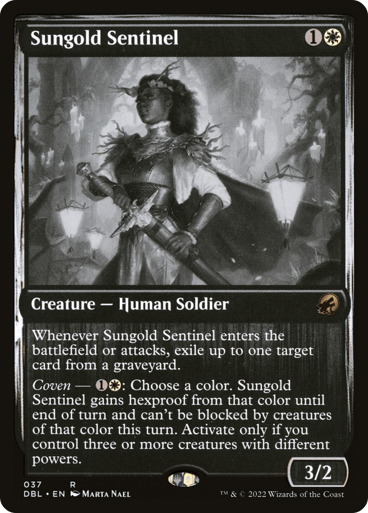 Sungold Sentinel [Innistrad: Double Feature] Foil