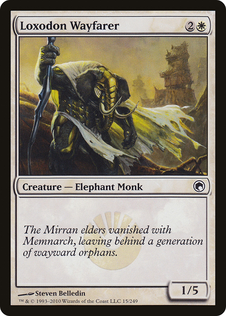 Loxodon Wayfarer [Scars of Mirrodin] Foil