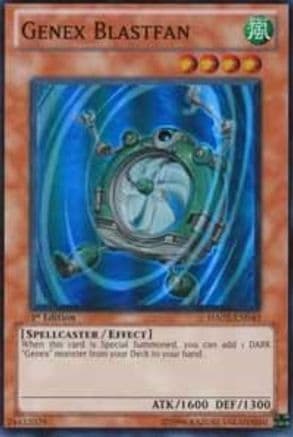 Genex Blastfan [HA02-EN043] Super Rare