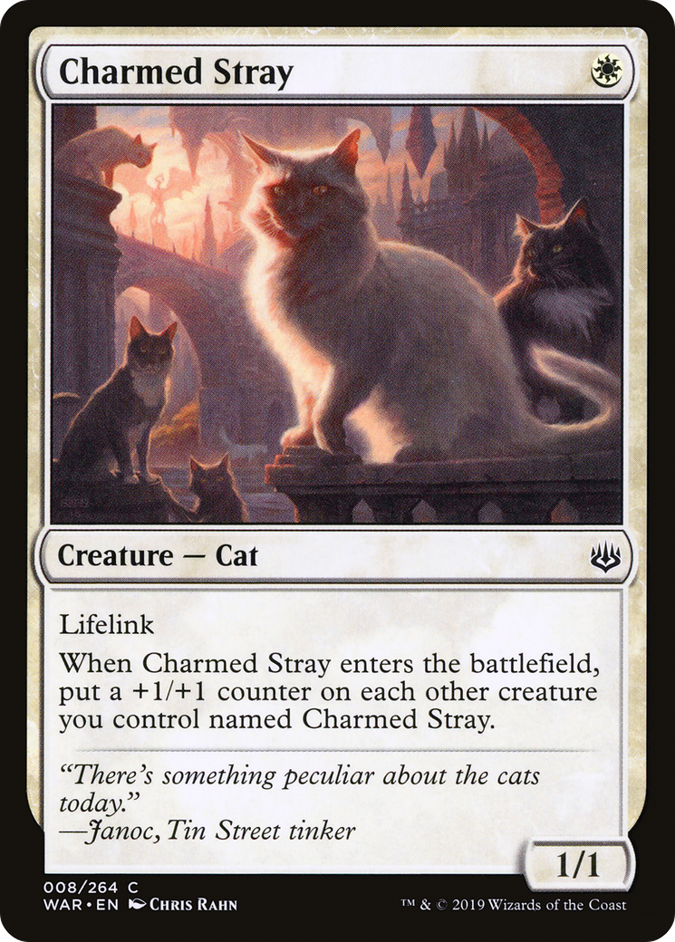Charmed Stray [War of the Spark] Foil