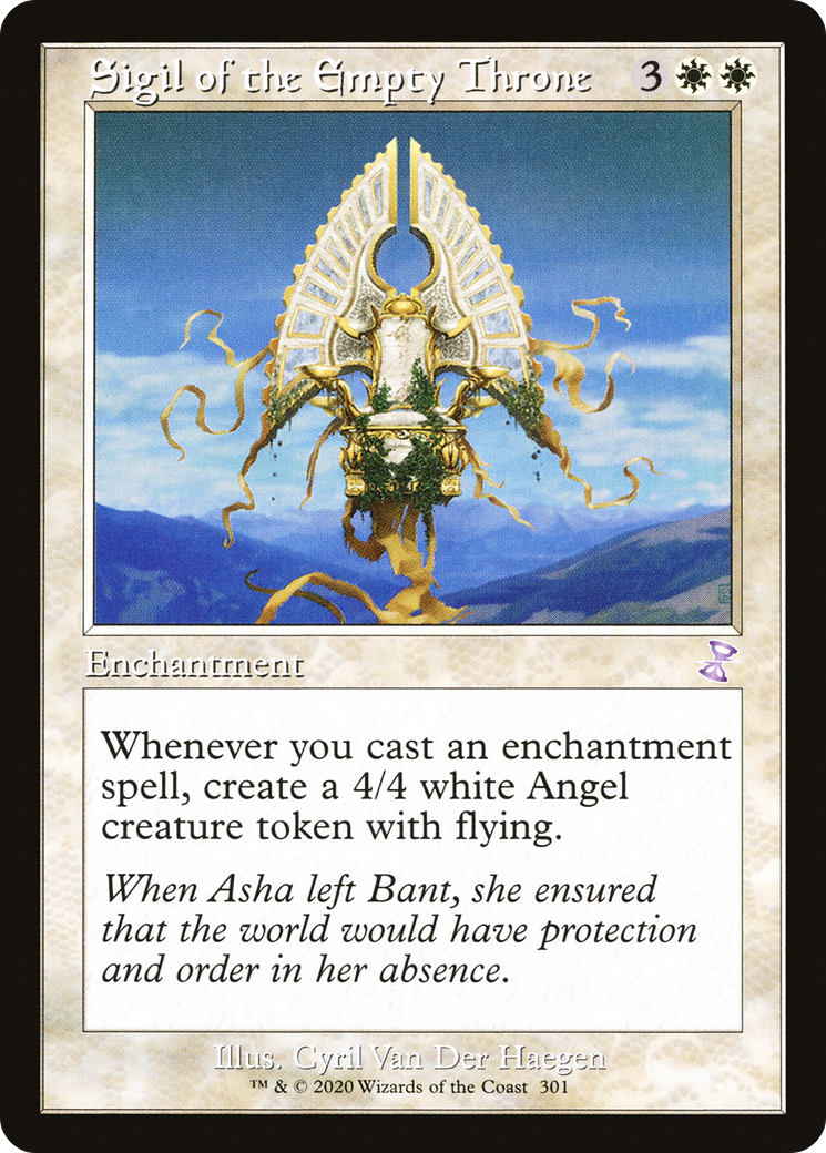 Sigil of the Empty Throne (Timeshifted) [Time Spiral Remastered] Foil