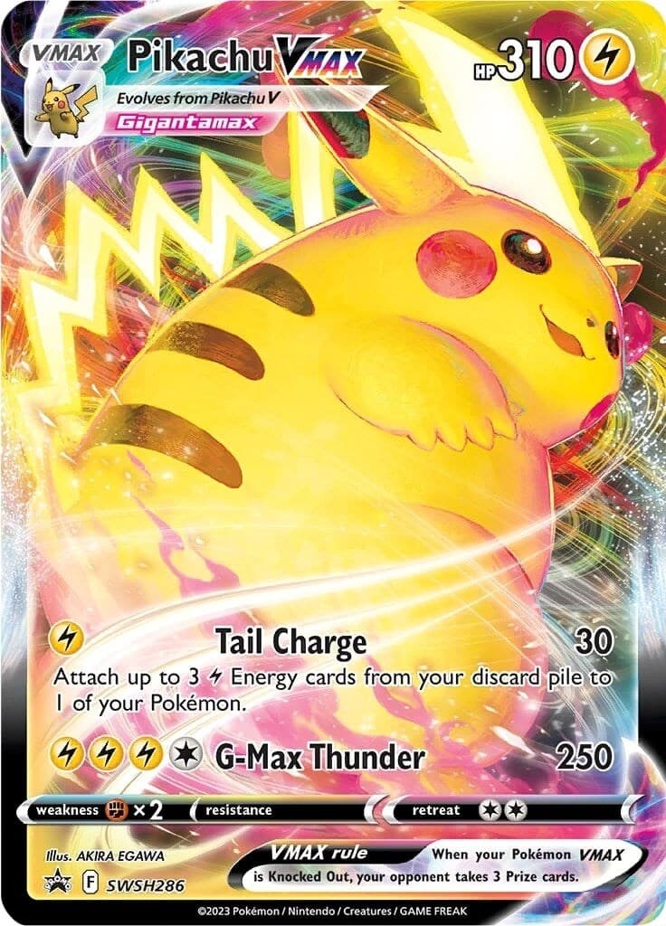 Pikachu VMAX SWSH286- Jumbo Cards Holofoil