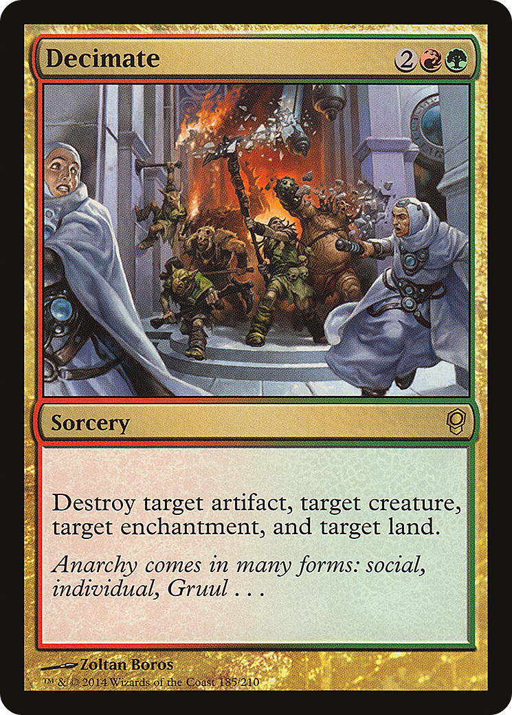 Decimate [Conspiracy] Foil