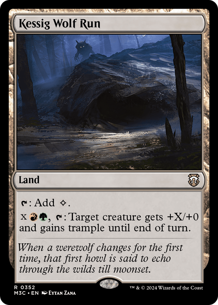 Kessig Wolf Run (Ripple Foil) [Modern Horizons 3 Commander]