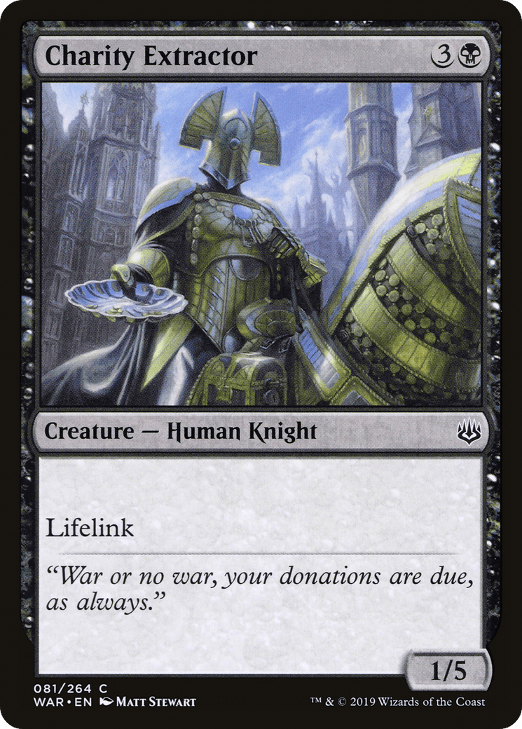 Charity Extractor [War of the Spark] Foil