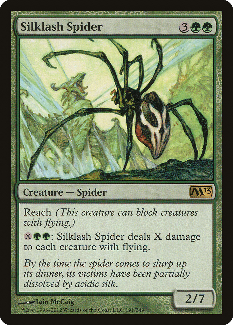 Silklash Spider [Magic 2013] Foil