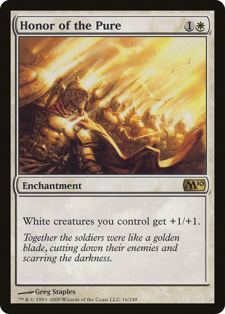 Honor of the Pure [Magic 2010] Foil