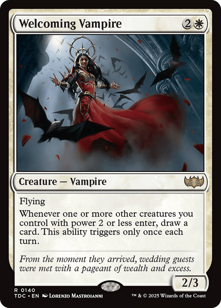 Welcoming Vampire (140) [Commander: Tarkir: Dragonstorm]