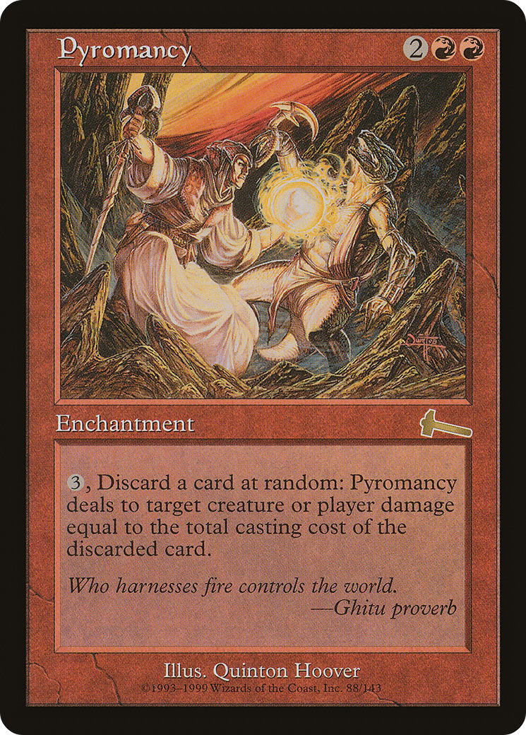 Pyromancy [Urza's Legacy] Foil