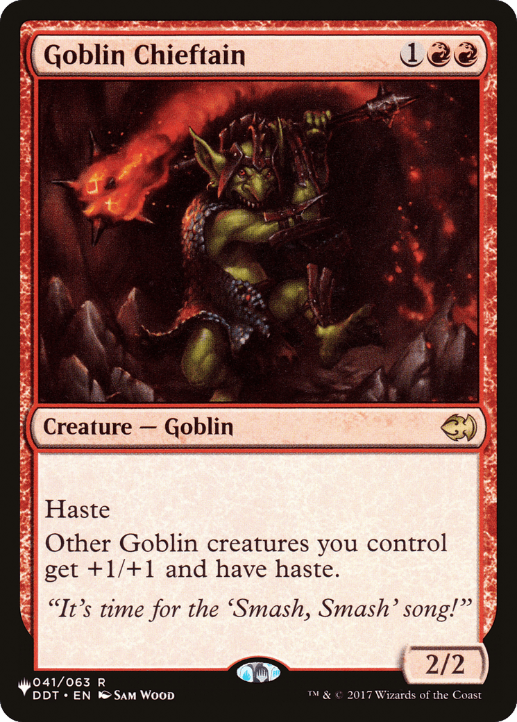 Goblin Chieftain |  (DDT-41) [The List]