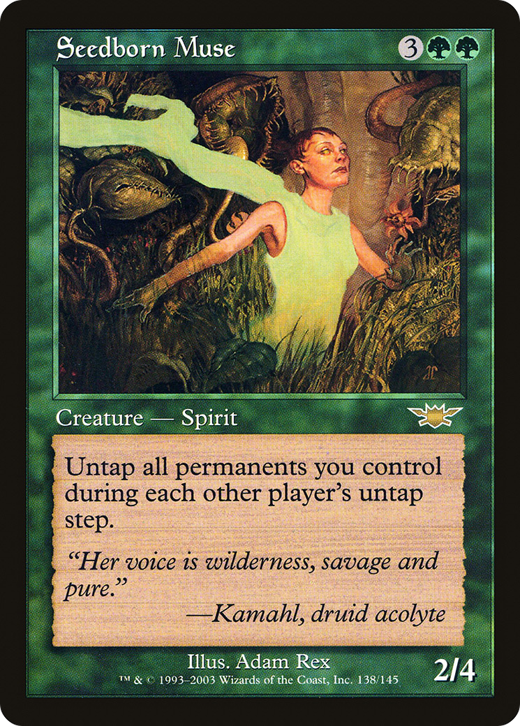 Seedborn Muse [Legions] Foil