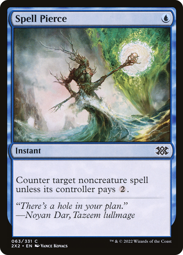 Spell Pierce [Double Masters 2022] Foil