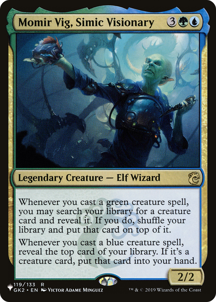 Momir Vig, Simic Visionary |  (GK2-119) [The List]