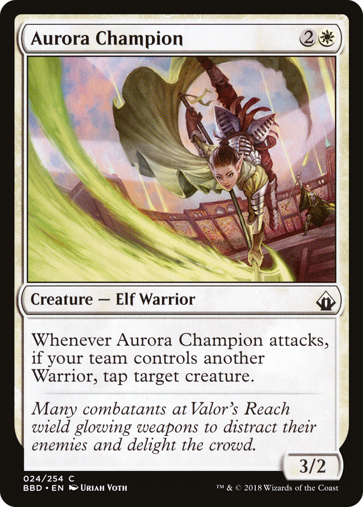 Aurora Champion [Battlebond] Foil