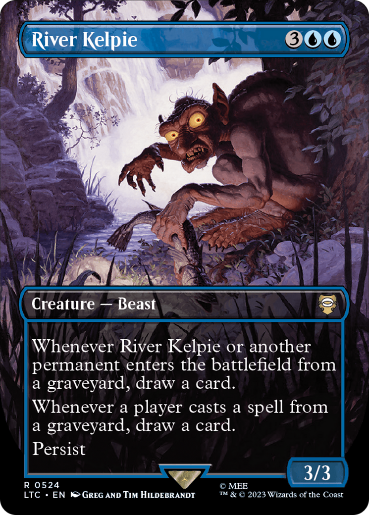 River Kelpie (Borderless) [The Lord of the Rings: Tales of Middle-Earth Commander] Foil