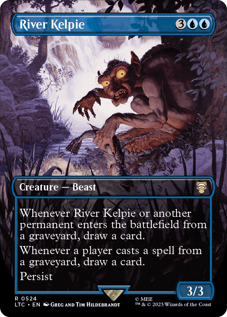 River Kelpie (Borderless) [The Lord of the Rings: Tales of Middle-Earth Commander] Foil