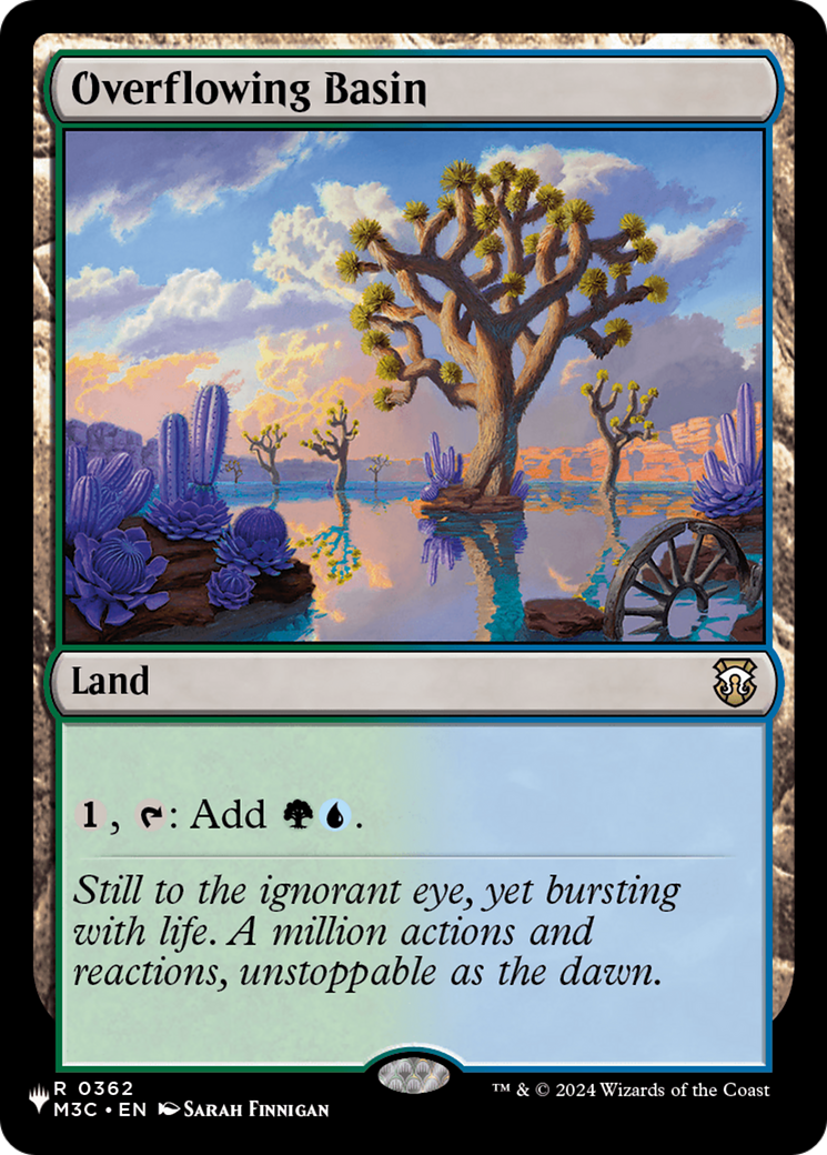 Overflowing Basin |  (M3C-362) [The List]