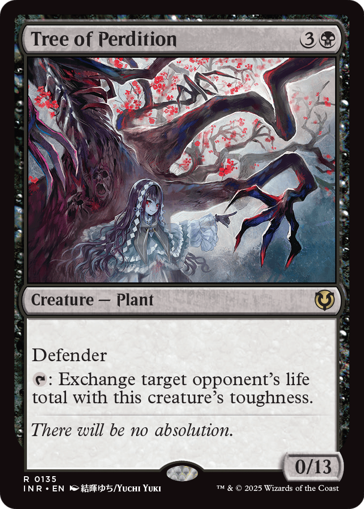 Tree of Perdition (-135) [Innistrad Remastered]  Foil