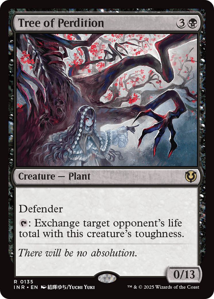 Tree of Perdition (-135) [Innistrad Remastered]  Foil